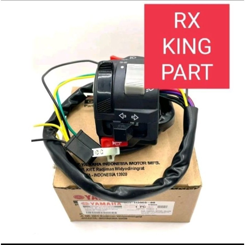 HOLDER SAKLAR LAMPU KIRI RX KING ORIGINAL YAMAHA