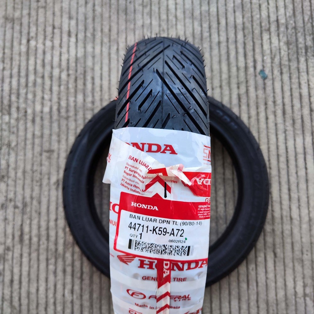 JAGAT Ban tubles matic AHM Honda Federal FT293 90 80 14 FT 293 orisinil vario