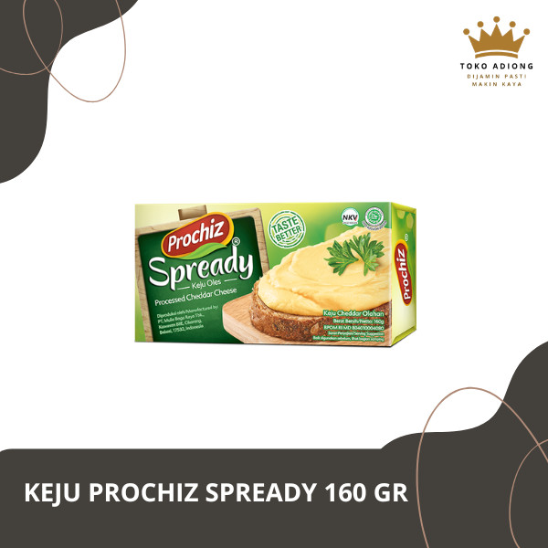 KEJU PROCHIZ SPREADY 160GR - keju spready - keju oles