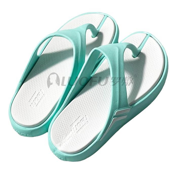 LUOFU Sendal Jepit Karet Jelly Eva Wanita E6217E01CW [C01] - hijau muda, 36