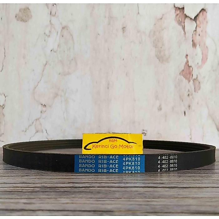 Bando Van Belt 4PK 810 V Belt Fan Belt Alur 4PK-810 Tali Kipas Dinamo Vitara Se 416 Jlx Escudo Sidek