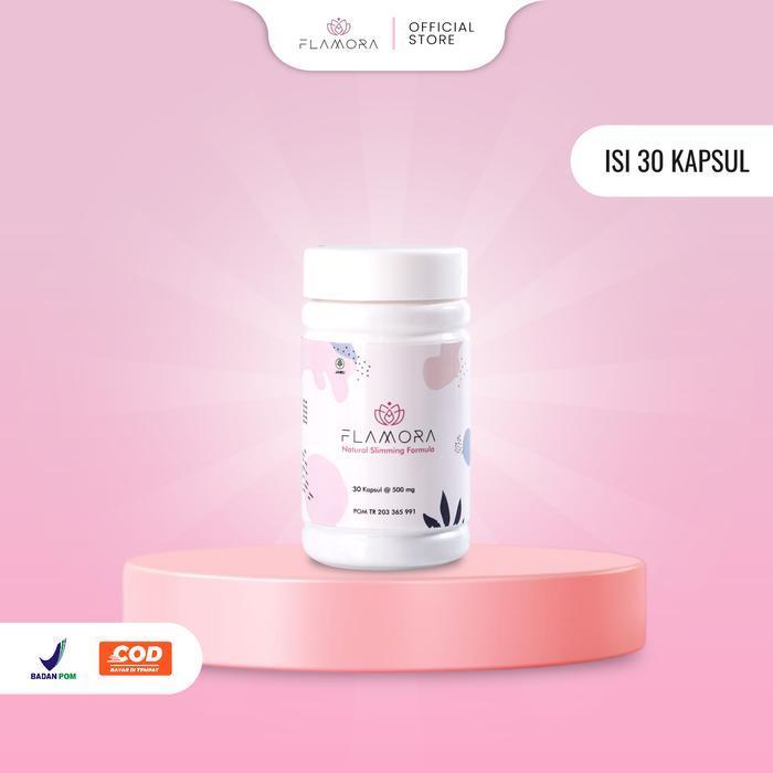Flamora Slimming Kapsul Penurun Berat Badan Busui Obat Diet Herbal