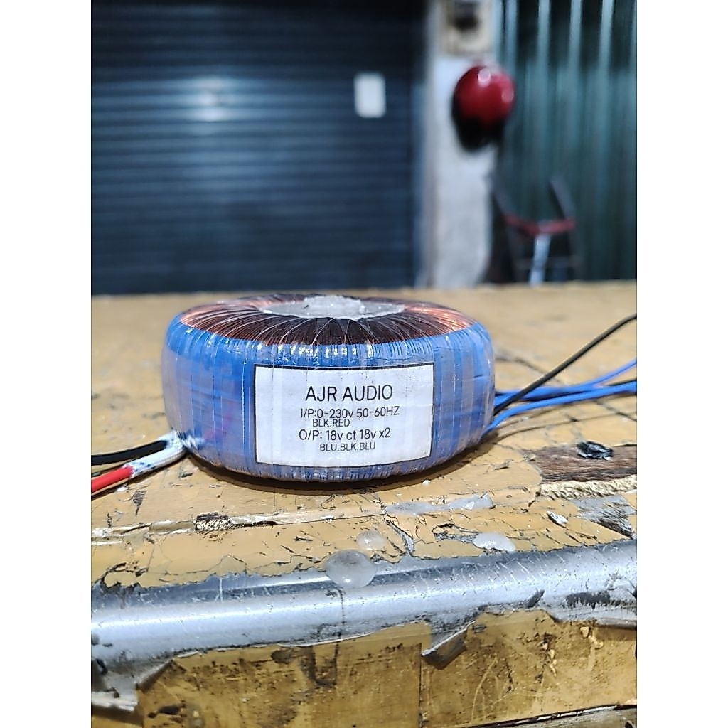 Trafo equalizer 18v ct 18v x2