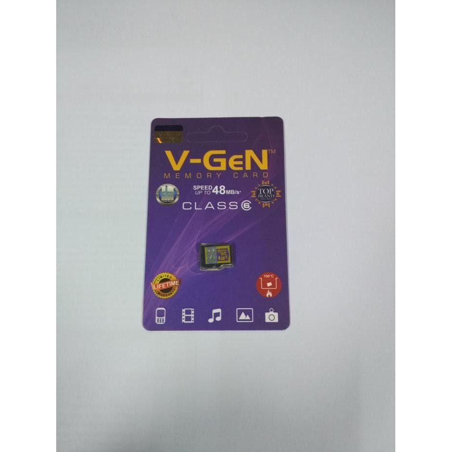MICRO SD VGEN 4GB CLASS 6
