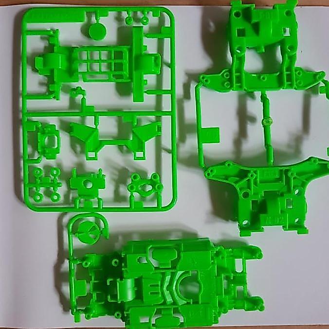 tamiya chasis msl green