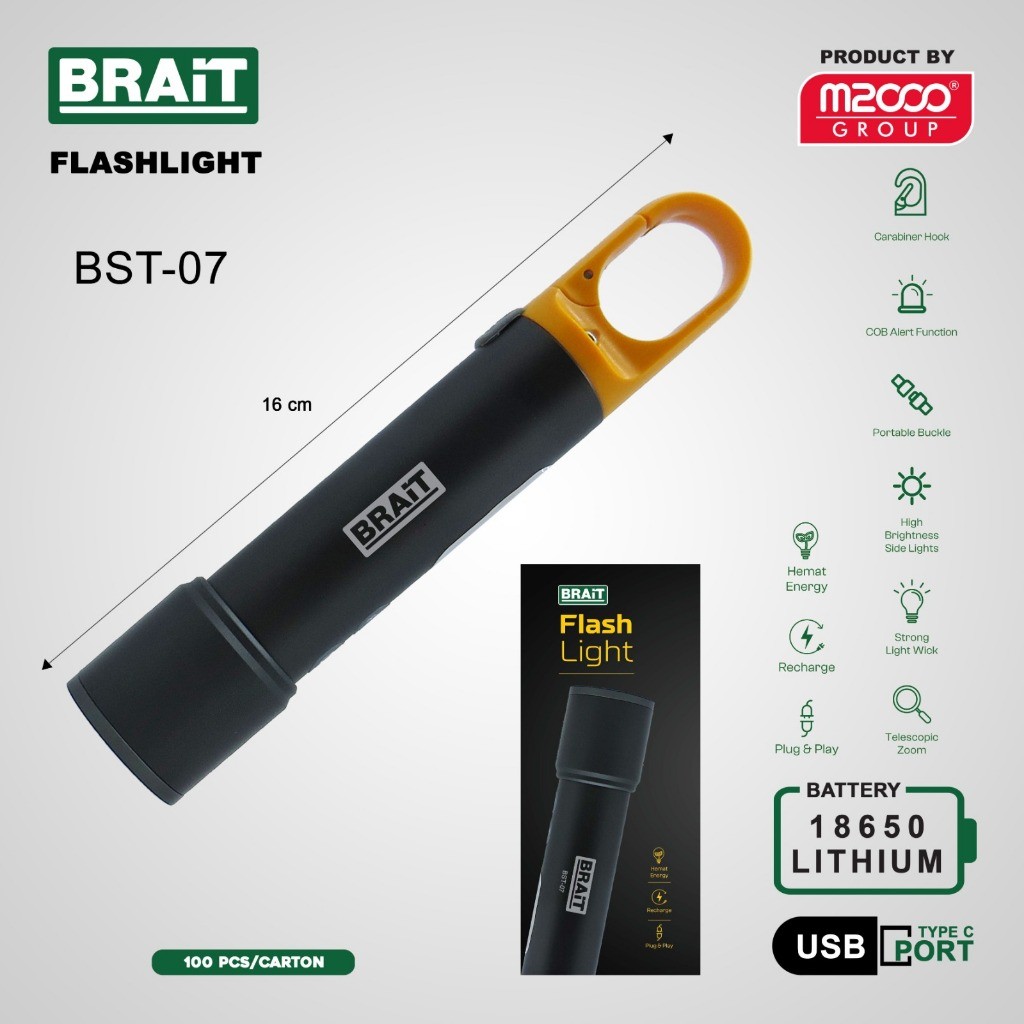 M2000 X BRAIT  Senter Emergency BST 07