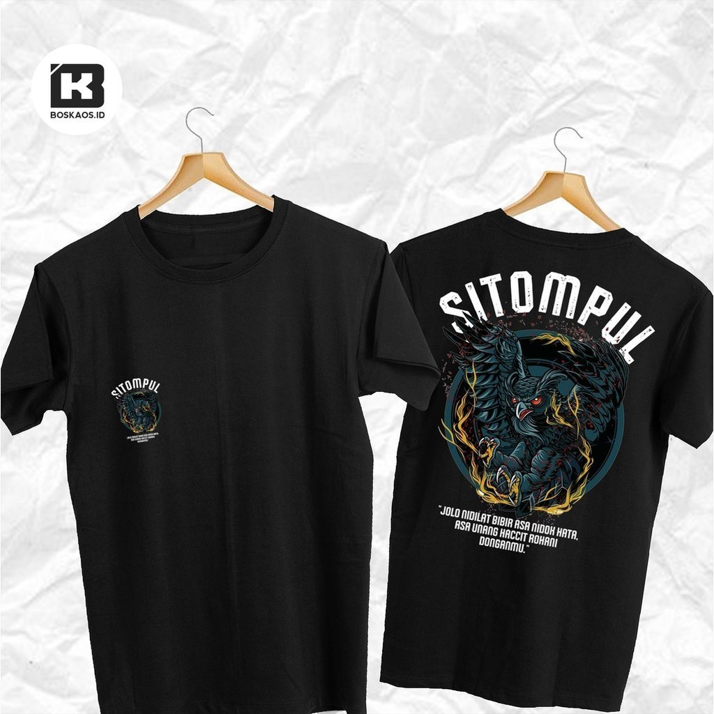 Kaos Batak Marga SITOMPUL Premium Cottom Combed 24S | Bataknese Pride Distro Tshirt Dewasa BATAKNESE