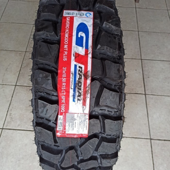 GT Radial Savero Komodo MT Plus 31x10.5 R15 - Ban Mobil Offroad