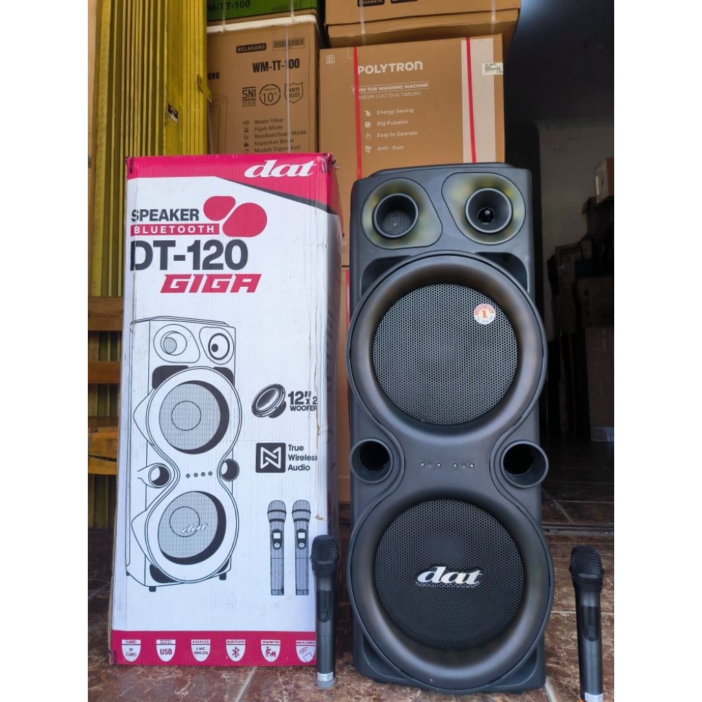 speaker dat DT 120 giga speaker 12 inc Doble woofer