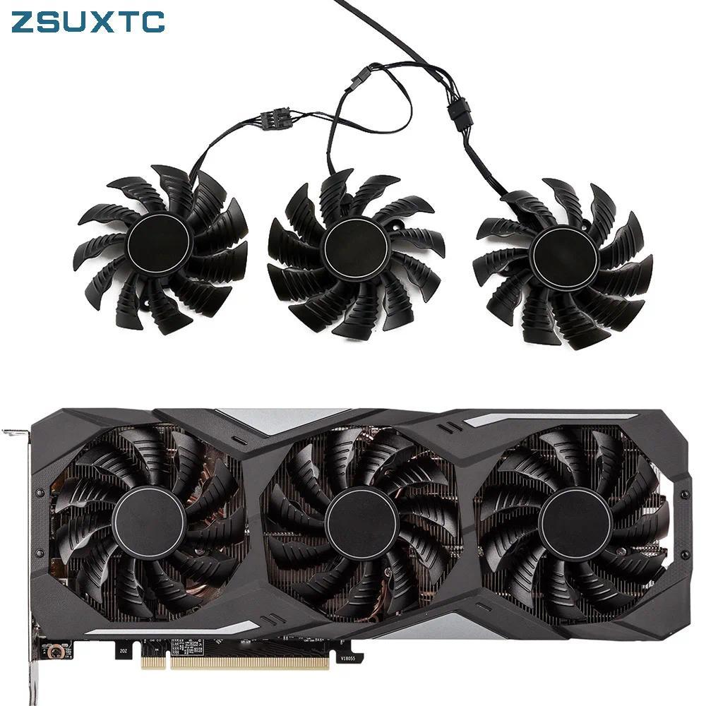 87MM PLA09215S12H 055A RTX 2070 2080 SUPER 2080 Ti Cooling Fan For Gigabyte RTX 2070SUPER RTX2080 RT