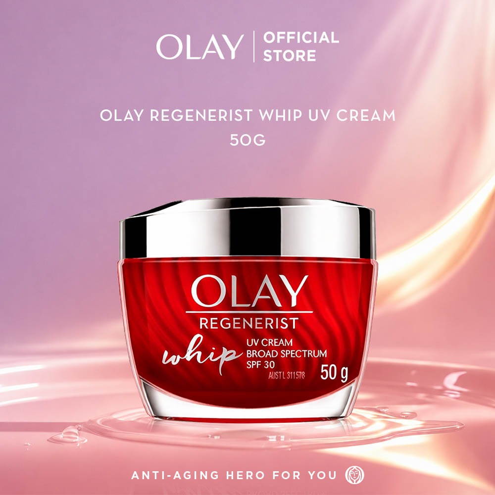 Olay Regenerist Whip UV SPF30 Niacinamide Day Cream Skincare Antiaging 50gr
