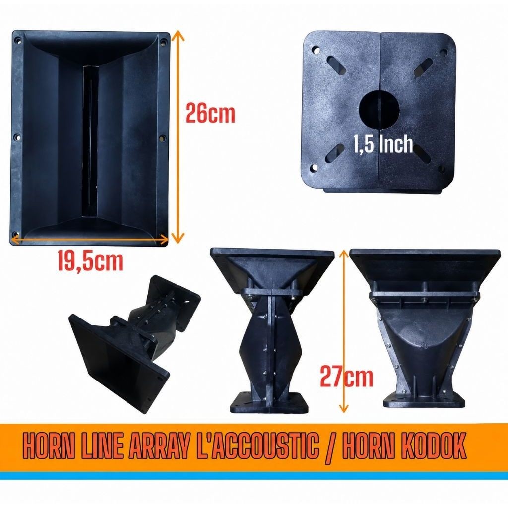 HORN LINE ARRAY ACOUSTIC / HORN KODOK