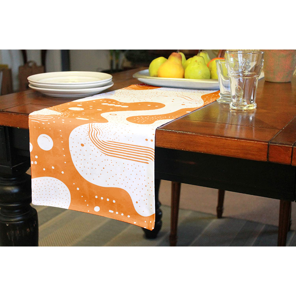 Table Runner Custom Design Ukuran Print Table Runner