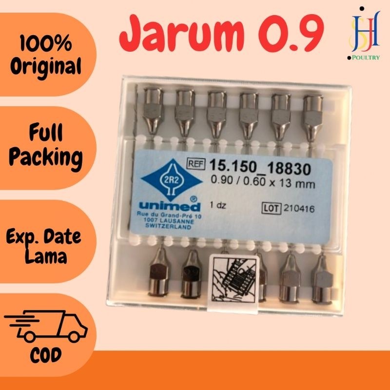 Jarum 0.9 x 13 mm Socorex Unimed Jarum 1 pcs