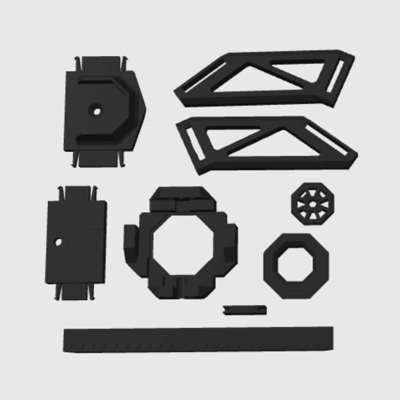 DIY Building Block Wall Display Bracket Wall Mount Holder for LEGO Dark Falcon Star s 75389
