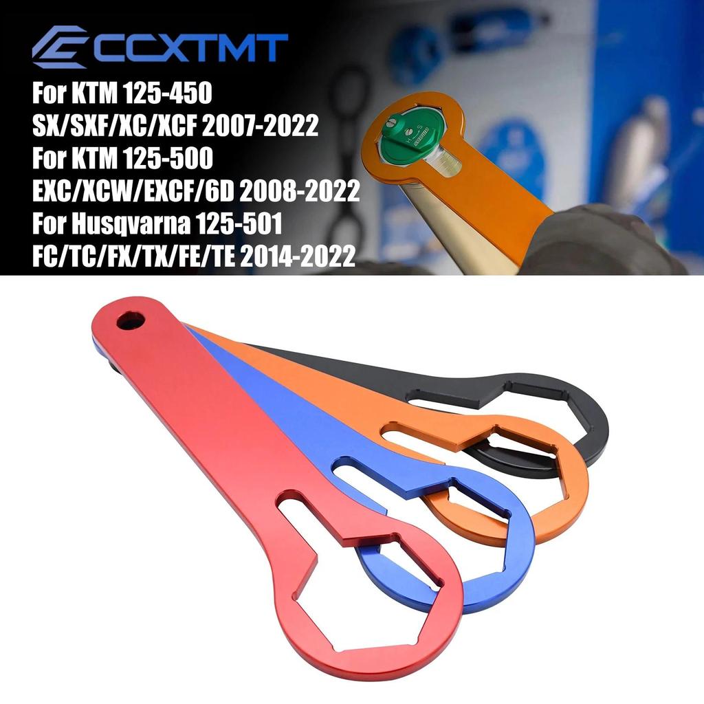 For KTM SX SXF XC XCF EXC EXCF XCW 125 150 200 250 300 350 400 450 500 2007-2022 CNC 50mm WP Dual Ch