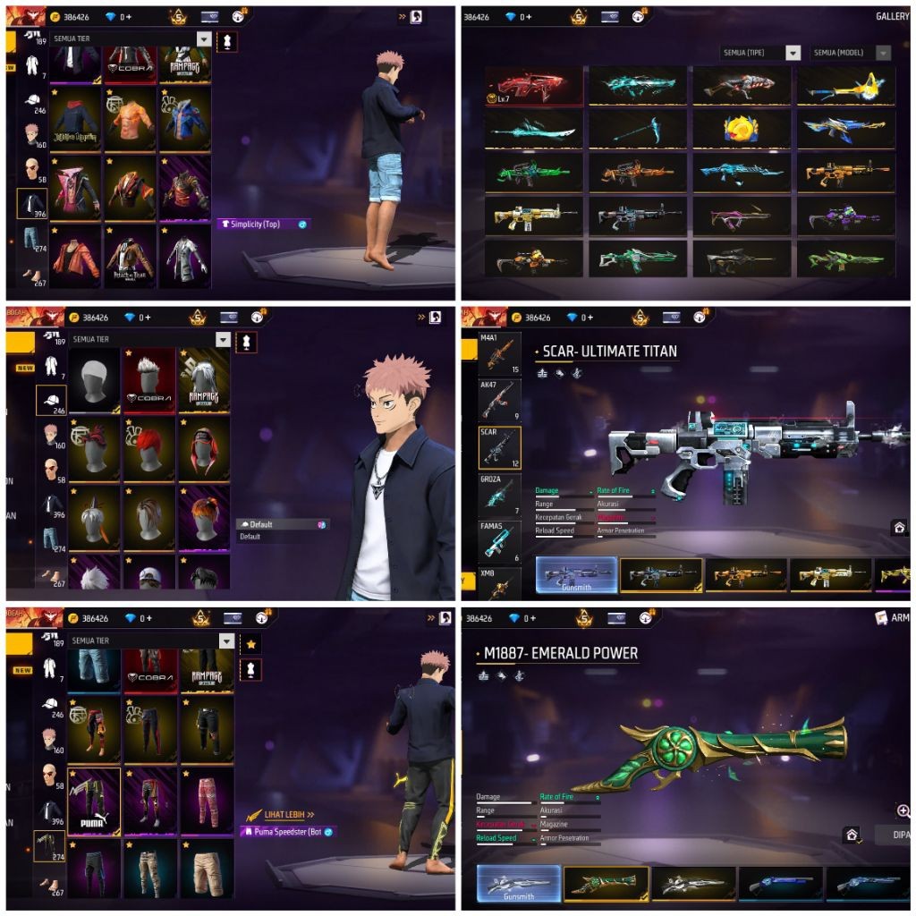 AKUN FREEFIRE MURAH BERMAXX
