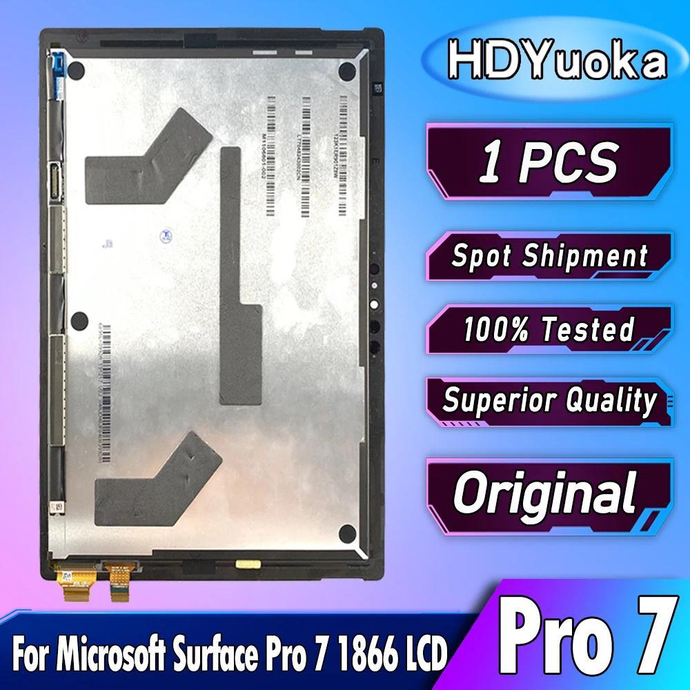 Original Tablet For Microsoft Surface Pro 7 1866 LCD splay Touch Screen gitizer Assembly For Microso