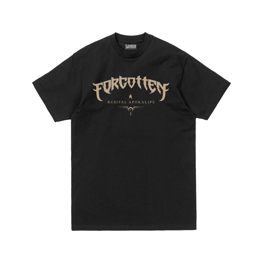 T SHIRT FORGOTTEN RESITAL LOGO
