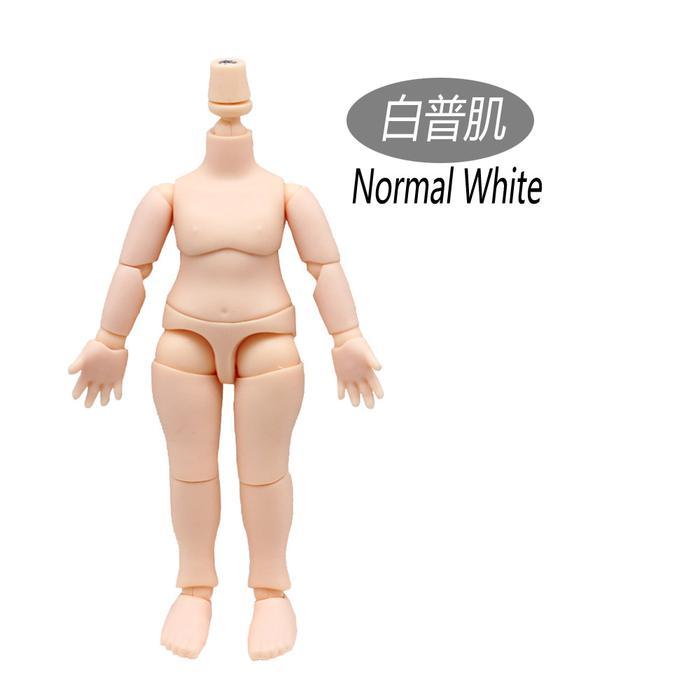 TLS DOD Body for Nendoroid GSC / BJD Doll / Minifigure 1:12 - Normal white TERMURAH
