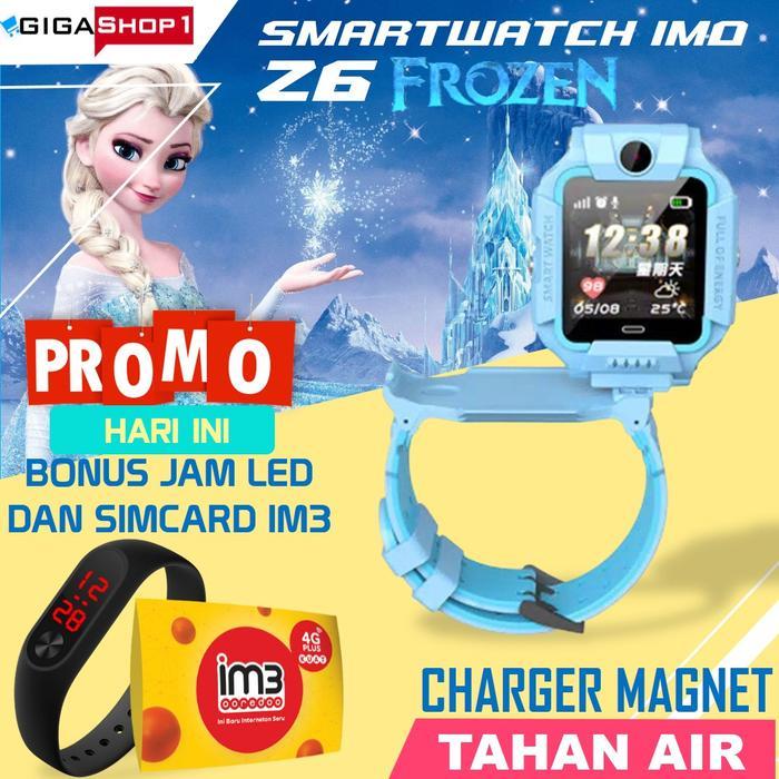 Jam Tangan Imo Imoo Z6 Frozen Tahan Anti Air Rotasi 360 Dua Kamera