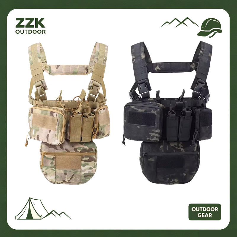 Rompi Taktis Bodyvest Nakula Mandala Plate Carrier Multicam Perlengkapan Lapangan Outdoor