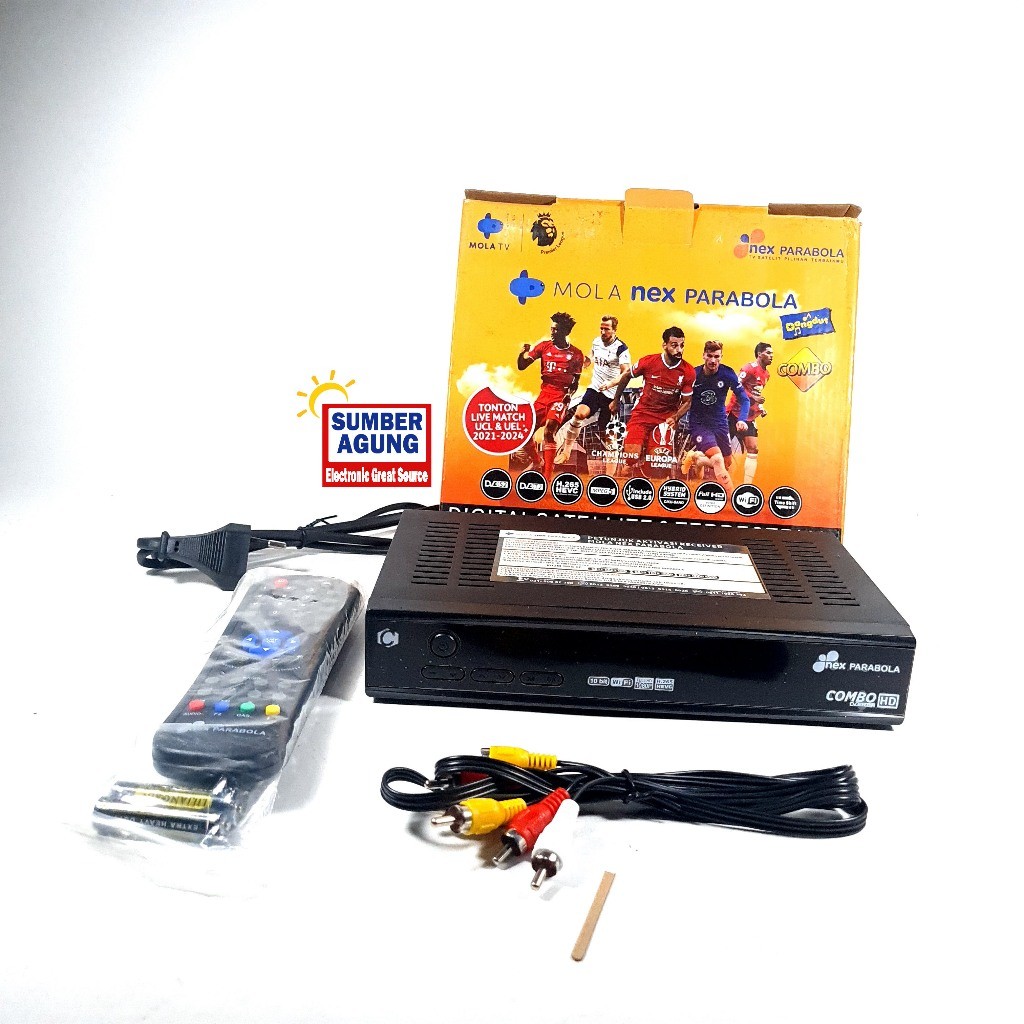 promo discon Receiver TV Digital Parabola NEX Combo Nex Parabola - Combo Kuning Receiver MOLA Combo 