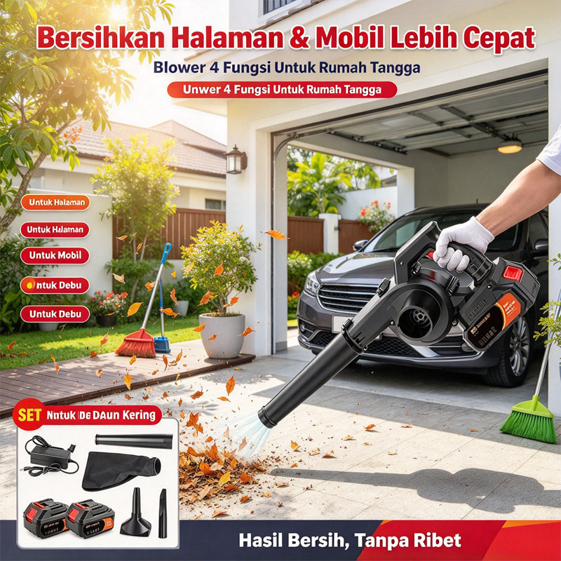 NEW-Mesin Blower angin 998VF/blower angin/blower portable/blower baterai/blower cordless/blower