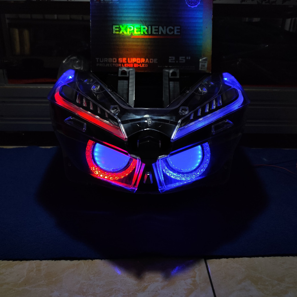 PAKET BILED FULLSET NEW VARIO 125 150 BILED AES TURBO SE EXSPERIENCE SEPAKET REFLEKTOR PNP