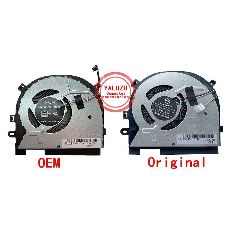 Laptop CPU Cooling Fan For Lenovo C340-15IWL FLEX-15IWL S340-15API S340-15IIL S540-15IWL XiaoXin AIR