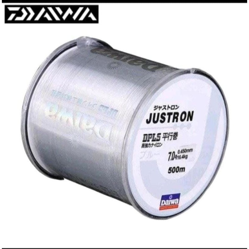 SENAR DAIWA JUSTRON 500 METER CLEAR SENAR PANCING