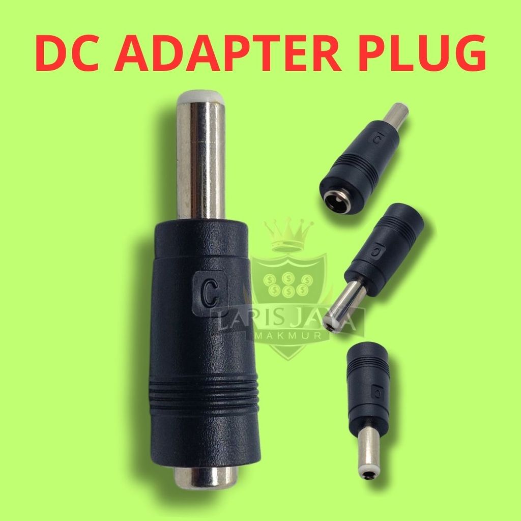 Konektor DC 5.5x2.1 to 5.5x2.5 – Adapter Sambungan Jack DC
