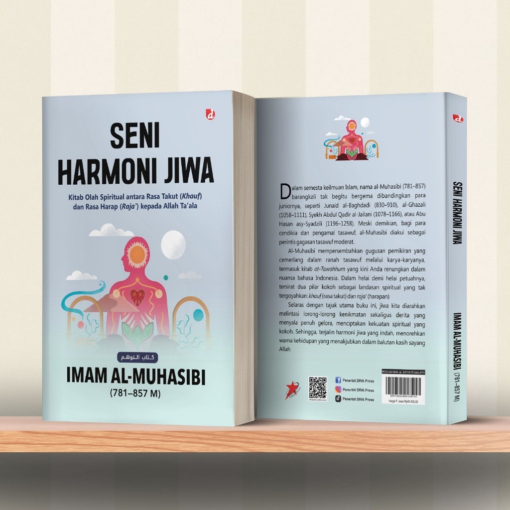 Buku Seni Harmoni Jiwa kitab olah spiritual - Imam al-Muhasibi - DIVA Press