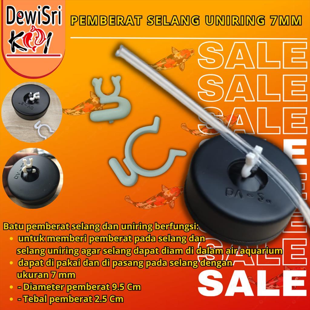 Pemberat 2Inch selang aerator / Batu pemberat selang Uniring 7 MM