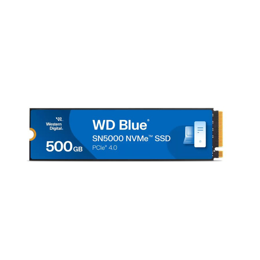 SSD WD BLUE SN5000 500GB 1TB 2TB NVME Gen4 5000/4000mbps - SSD NVMe M.2 PCIe Gen 4