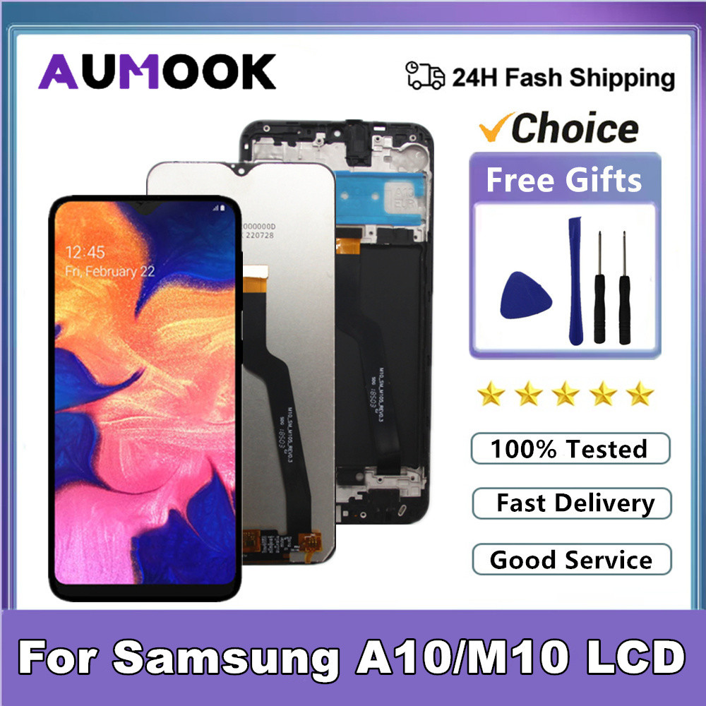6.2" A10 LCD For Samsung Galaxy A10 A105 LCD splay Tou Screen gitizer A105F A105G A105M A105FN For S
