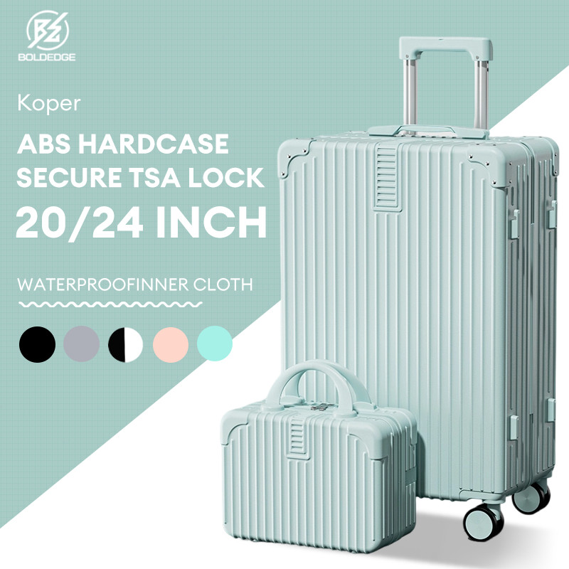 Koper 20/24 Inch ABS Hardcase Kabin Bagasi Koper Travel Ringan Koper Modis Bagasi Koper