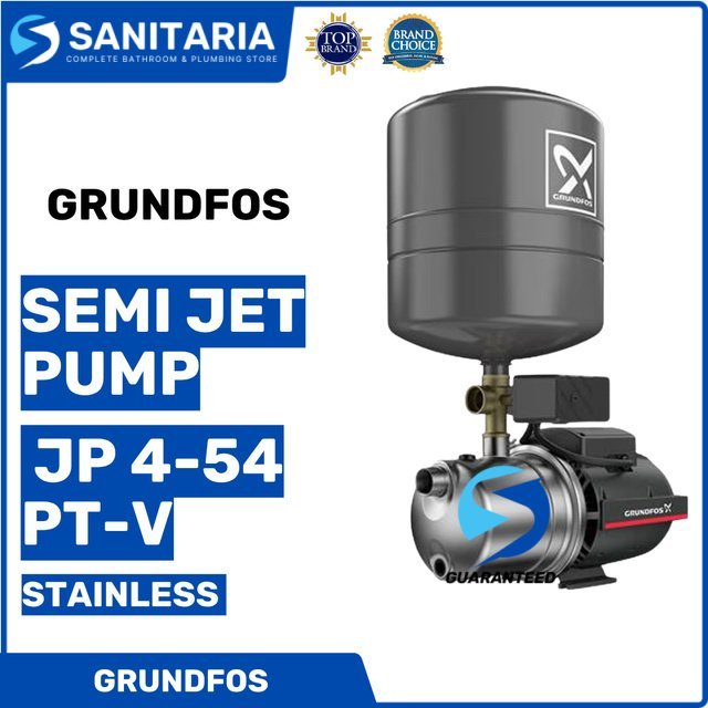 Semi Jet Pump Stainless Jp 4-54 Pt-V Grundfos - Semi Jet Grundfos