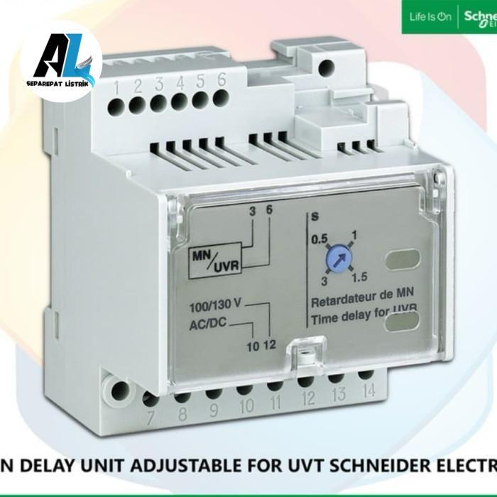 Schneider ADJUSTABLE FOR MN DELAY UNIT RETARDATEUR MN REGLABLE MN UVR