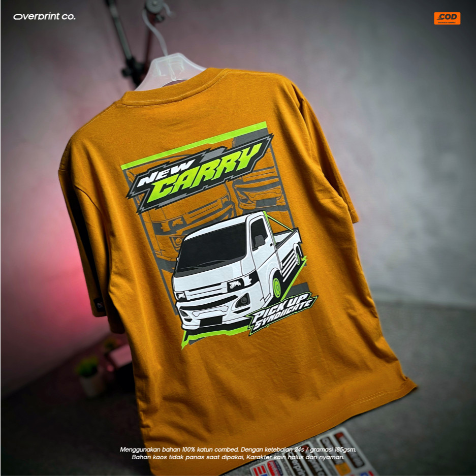 KAOS SUZUKI NEW CARRY | KAOS PICKUP SYNDICATE NEW CARRY1, , BISA COD