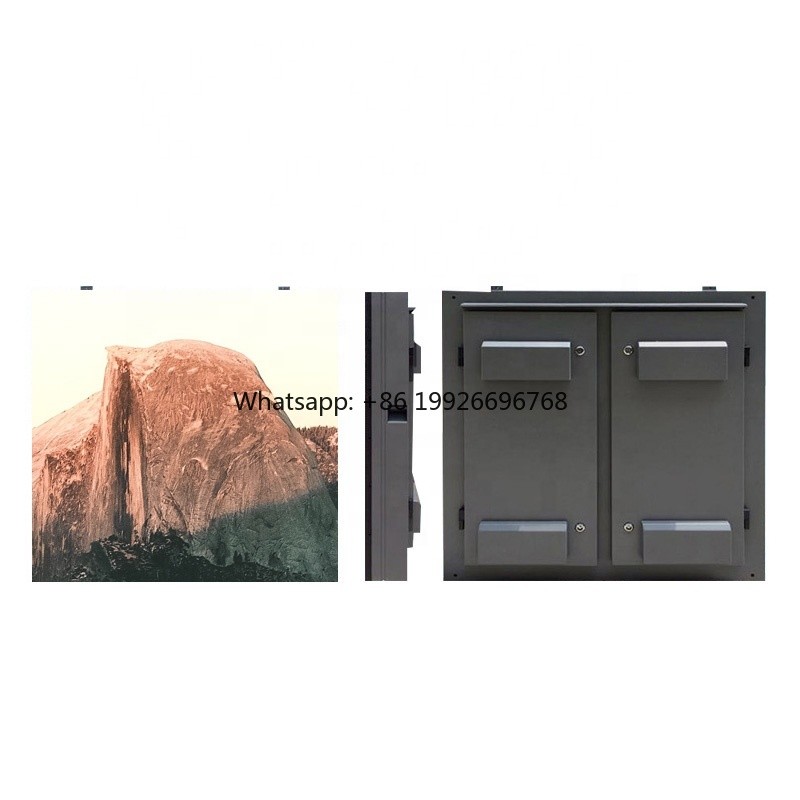 Custom Electronic Waterproof P6 576*576mm Outdoor Integrated Panel Led Video Wall Poster P5 Outdoor 
