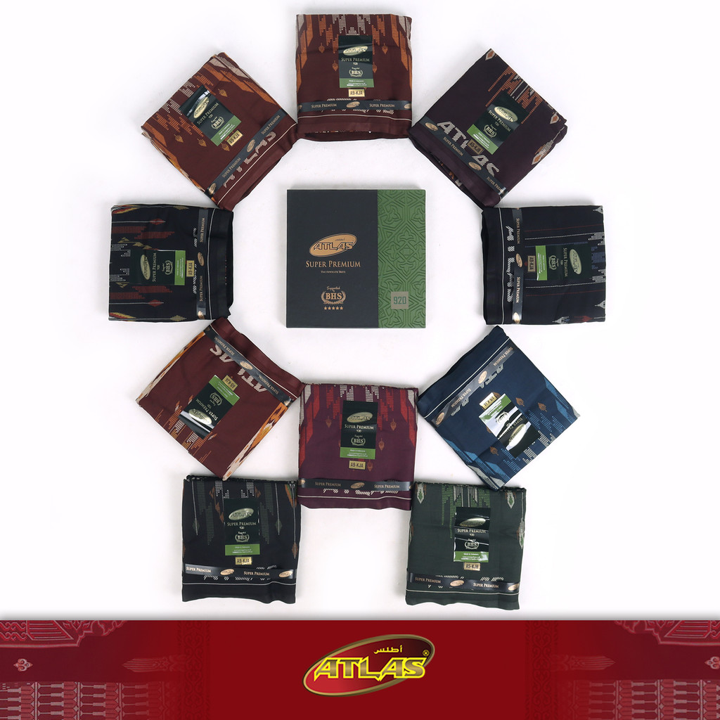 Grosir 10 Pcs Sarung ATLAS Super Premium 920
