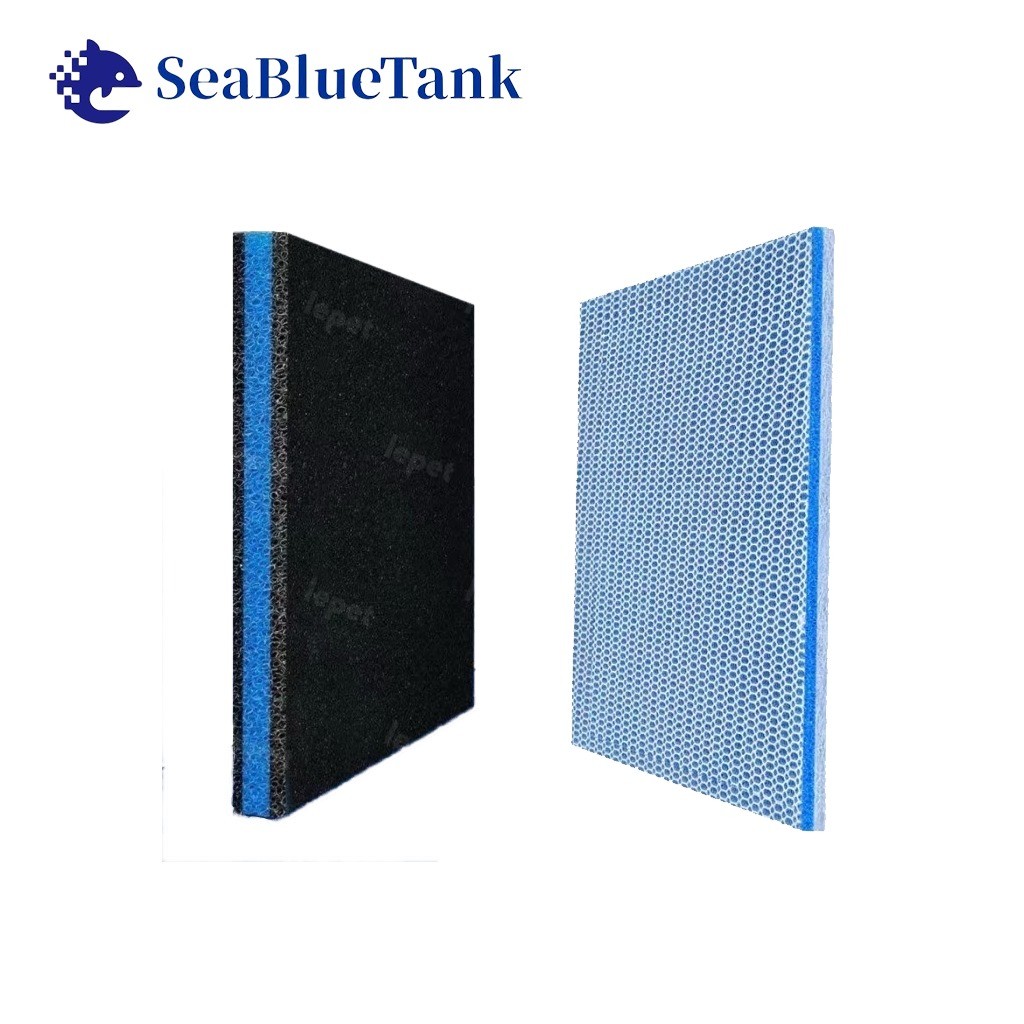 seabluetank 9 Layers Filter Aquarium A21 Spons Tangki Ikan Ada Lem Busa Biokimia