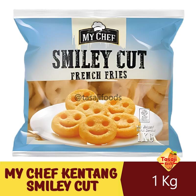 My Chef Kentang Smiley Cut 1 KG French Fries