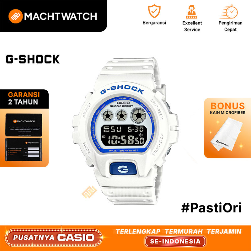 Jam Tangan Pria Casio G-Shock DW-6900HDS-7A1DR DW-6900HDS DW6900HDS Hidden Glow Series Vol2 Digital 
