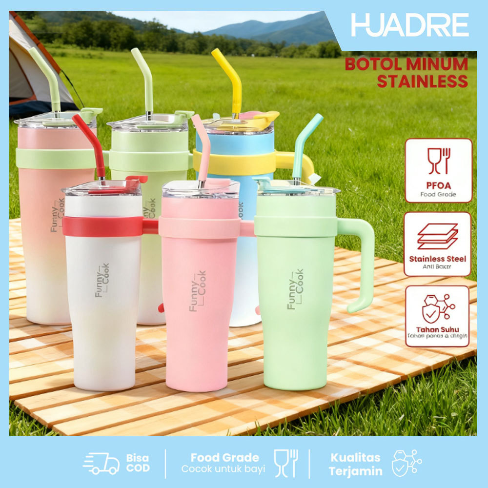 Cangkir Stainless Steel Tahan Suhu Tinggi – Gelas Minum Dual Guna Panas Dingin Serbaguna