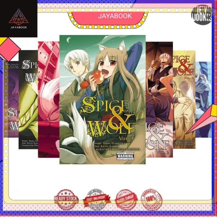 Manga Spice and Wolf (16 book series)