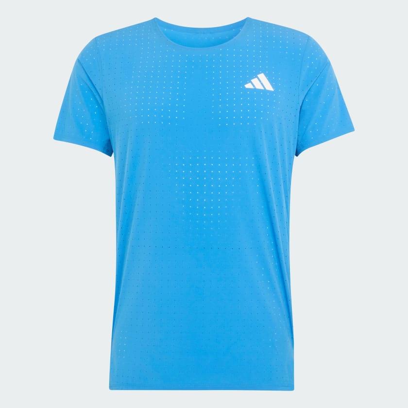 Baju Lari Pria Adidas Adizero Ray Blue - KB3904