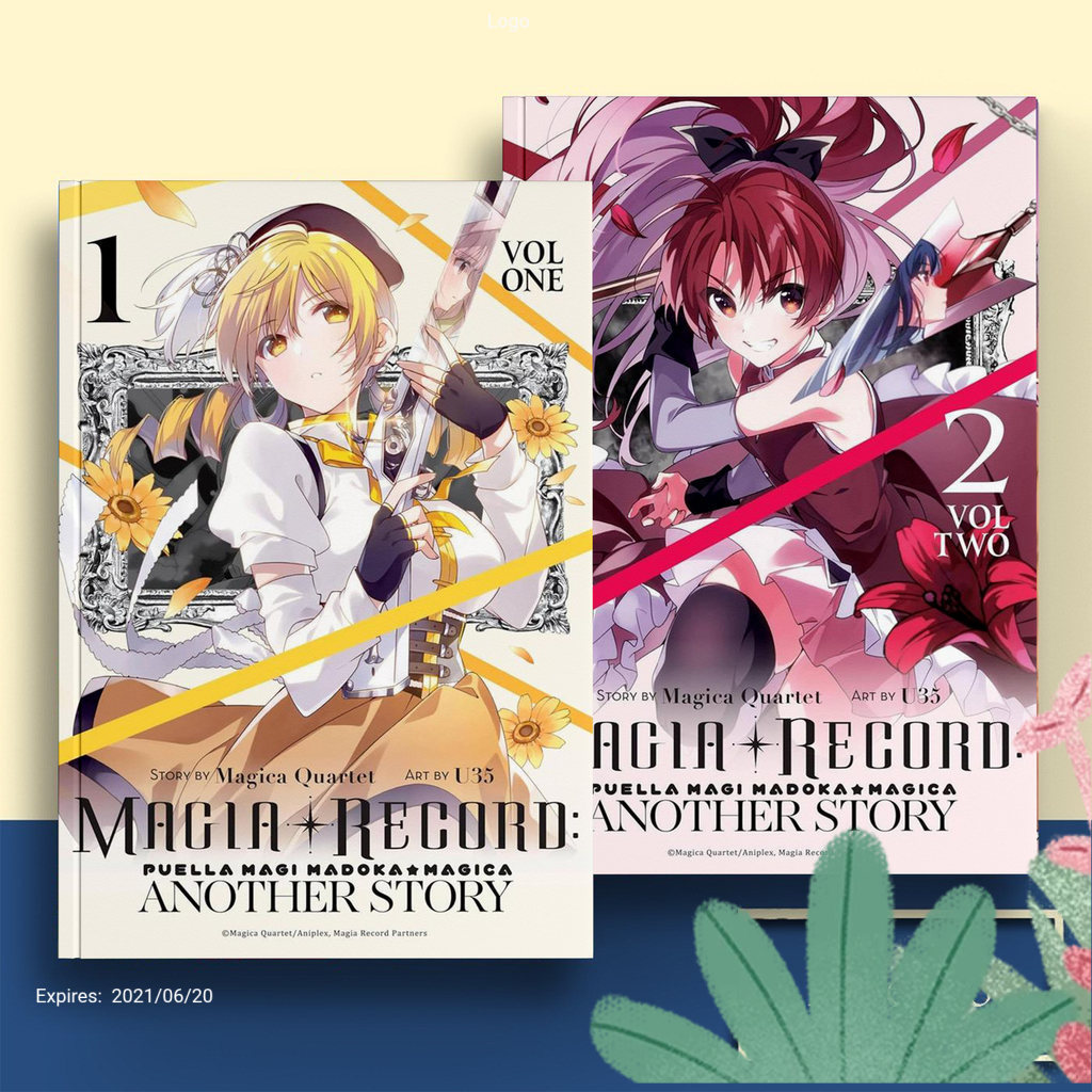 Magia Record: Puella Magi Madoka Magica Another Story, Vol. 1-2 ( Komik Manga ) by Noboru Akimoto