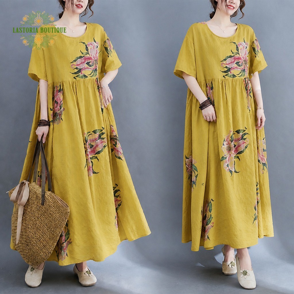 NABILA DRESS  - OVERSIZED DRESS TIPIS KOREAN FASHION TERBARU Lastoria Boutique